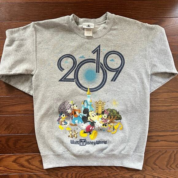 Disney Parks Walt Disney World 2019 Crew Neck - Small - Picture 3 of 5